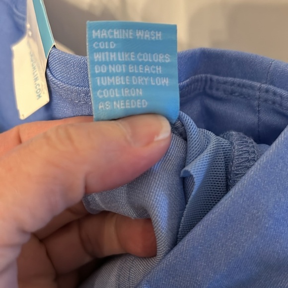 J McLaughlin Women’s (6) Sky Blue Masie Pants Pull On Stretch Straight Leg NWT - Picture 6 of 6